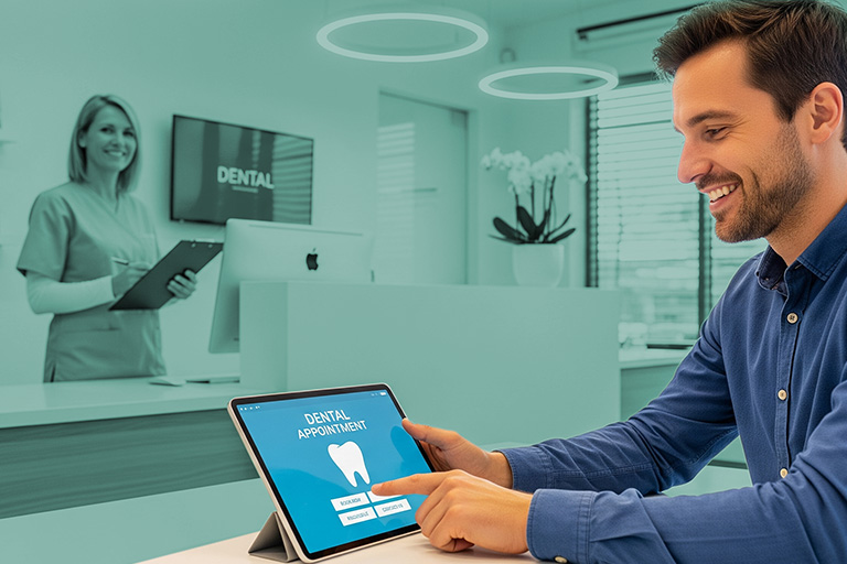 Online Terminbuchung für den Zahnarzt: Patienten begeistern und das Team entlasten.