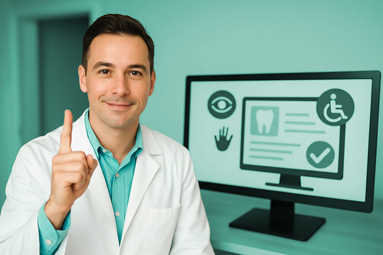 Zahnarzt-Website barrierefrei gestalten: Was Sie bis Juni 2025 unbedingt wissen müssen